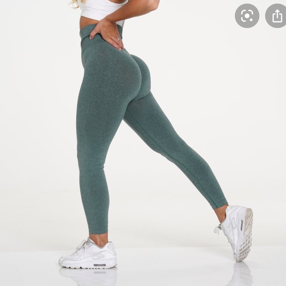 NVGTN Forest Green NV Seamless Leggings